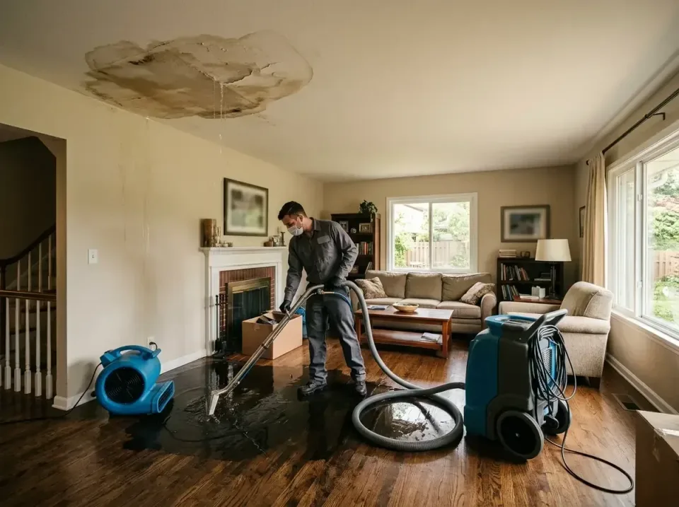 attic-pipe-burst-ceiling-drip-008 — frequently asked questions, Water Damage Restoration & Carpet Care in Kimberly, WI